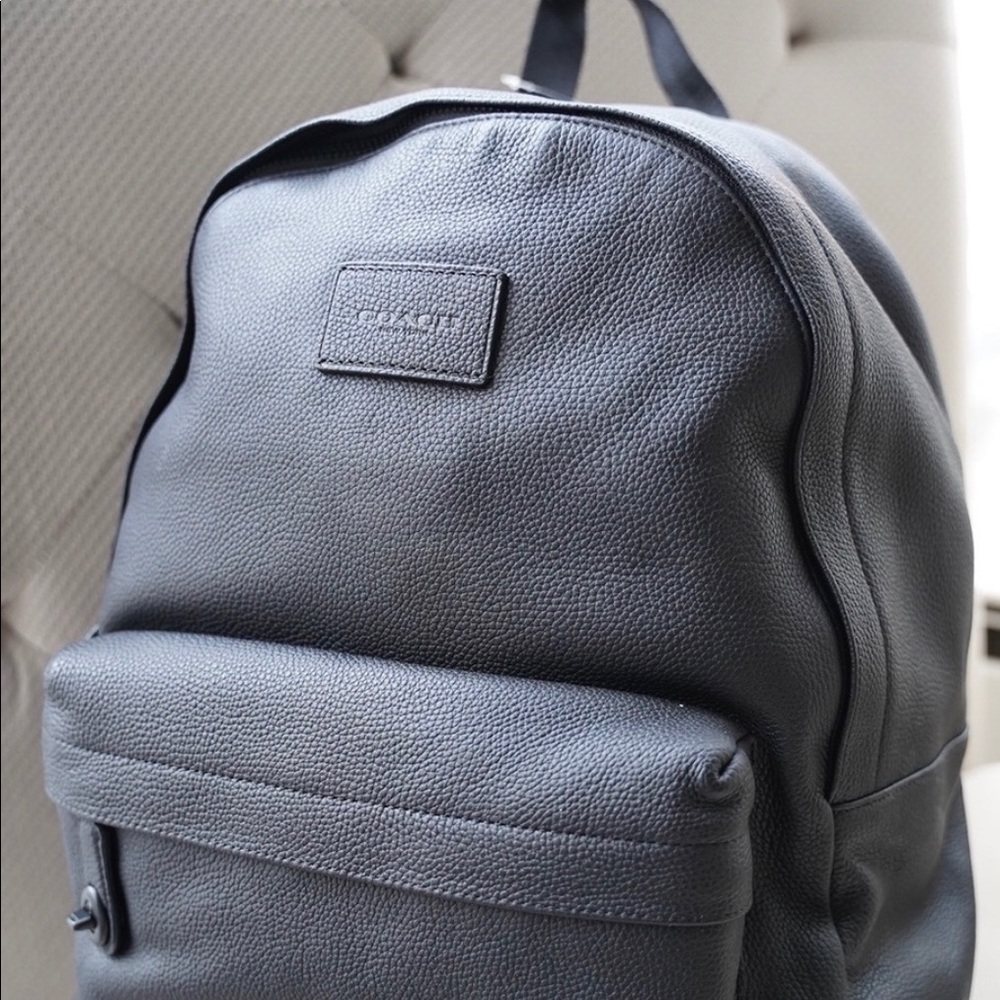 Coach Campus Leather Backpack